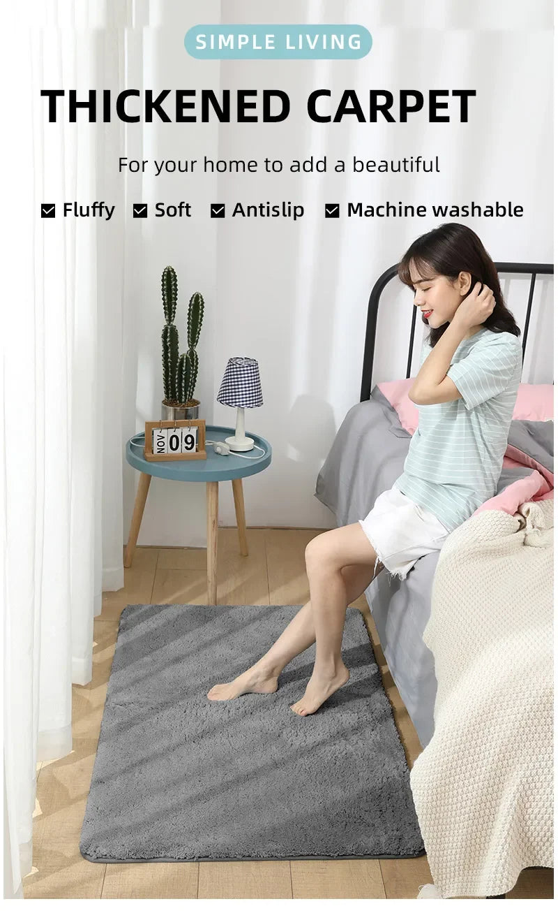 Tappetino Da Bagno Arrotondato E Ispessito Antiscivolo Peluche Assorbente Per Vasca E Per Porta D Ingresso