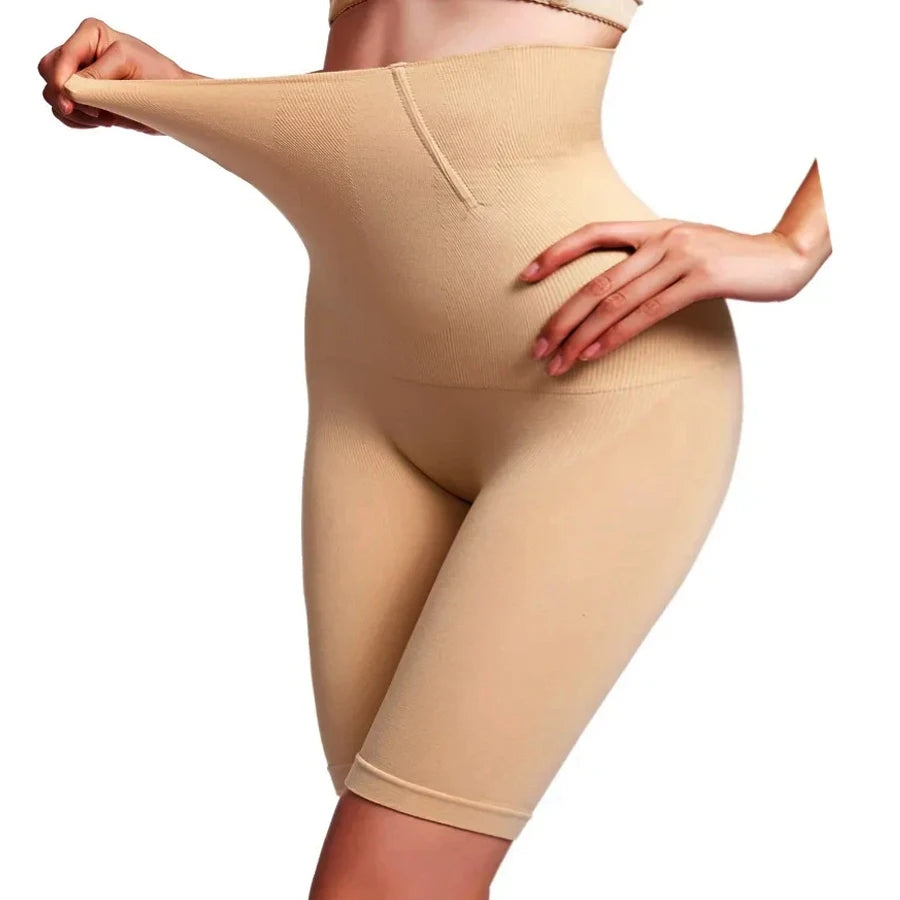 Pantaloni Modellanti Vita Alta Per Donne Glutei Dopo Parto Sollevamento Corpo Pantaloncini Slim Allenatore In Vita