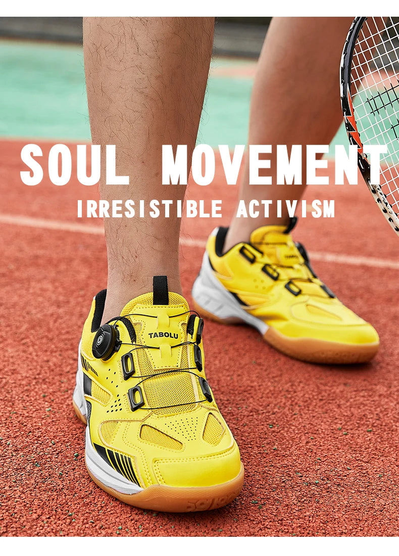 Scarpe Da Badminton Antiscivolo Professionali Uomo Donna Leggere Traspiranti Per Pallavolo Ping Pong