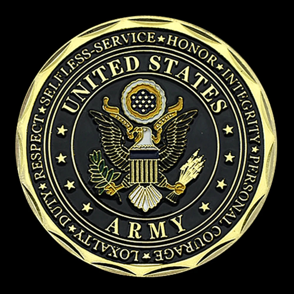 Moneta Commemorativa Dell Esercito Degli Stati Uniti 1775 Nella Grande Collezione Regali All'ingrosso Personalizzati