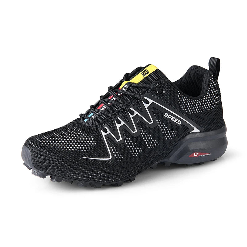 Scarpe Da Ciclismo MTB Traspiranti Uomo Scarpe Da Bicicletta Leggere Per Trekking All'Aperto E Equitazione