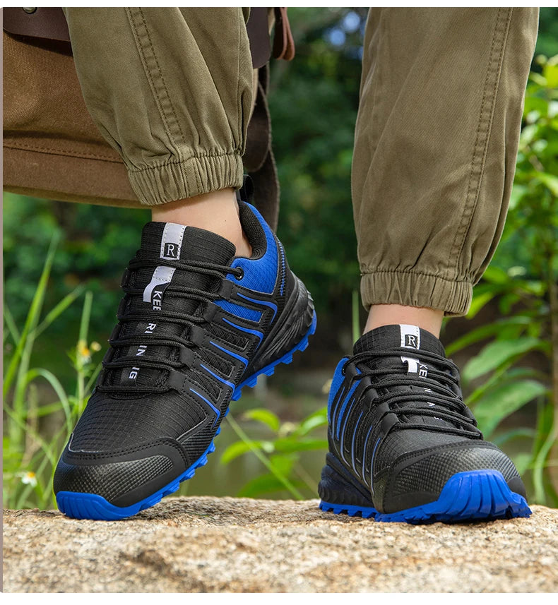 Scarpe Da Trekking Impermeabili Da Uomo Traspiranti In Rete Reticolare Per Campeggio All Aperto