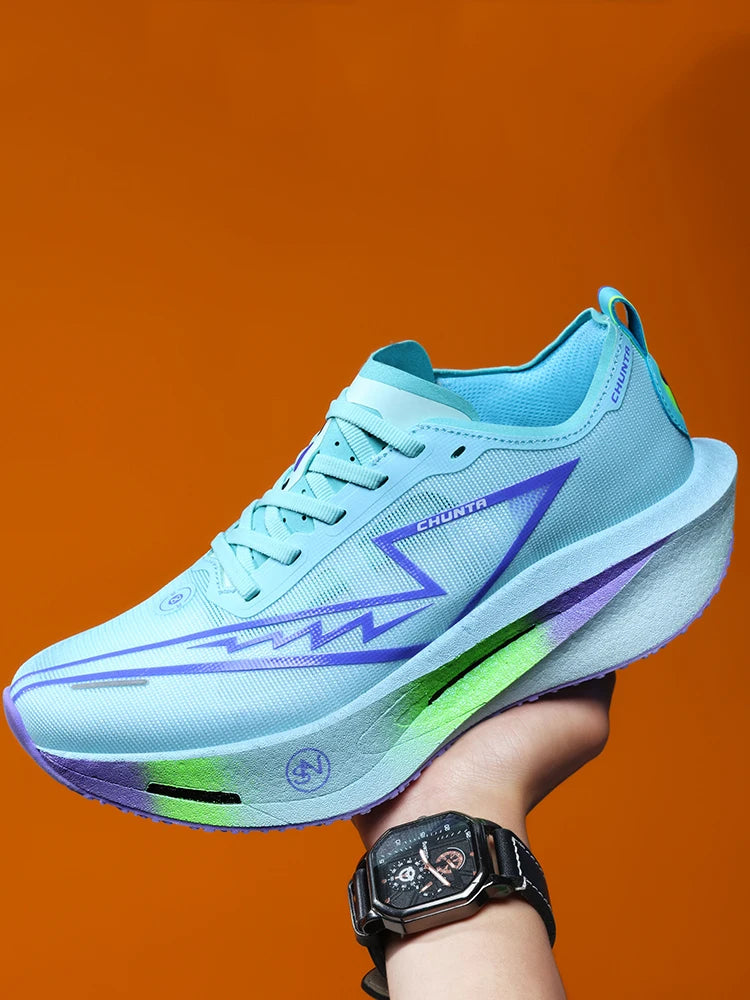 Scarpe Da Corsa Marathon Con Piastra In Carbonio Uomo E Donna Sneakers Sportive Traspiranti Leggere Comode