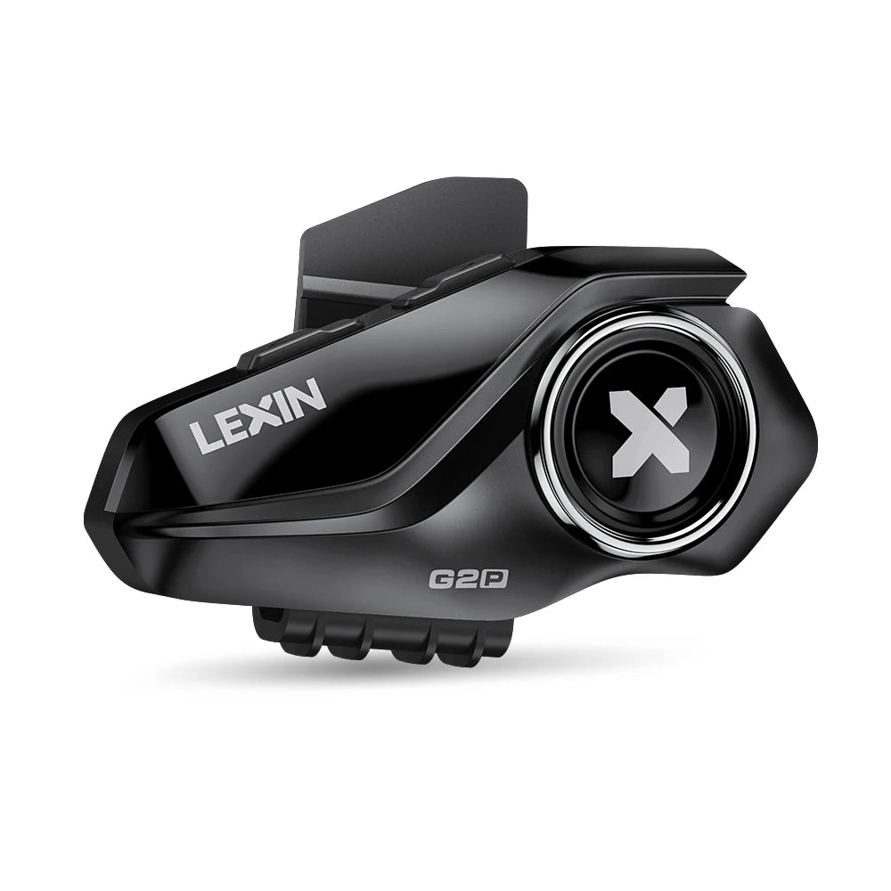 Cuffie Bluetooth Per Casco Interfono Moto Lexin G2P Comunicatore Vivavoce Fino A 6 Ciclisti Con Radio FM
