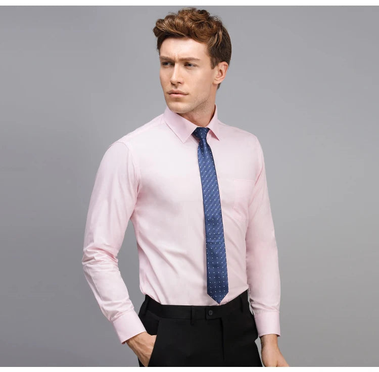 Camicie Da Uomo Eleganti Payel Semi Formale A Maniche Lunghe Con Abbottonatura E Cuciture A Contrasto