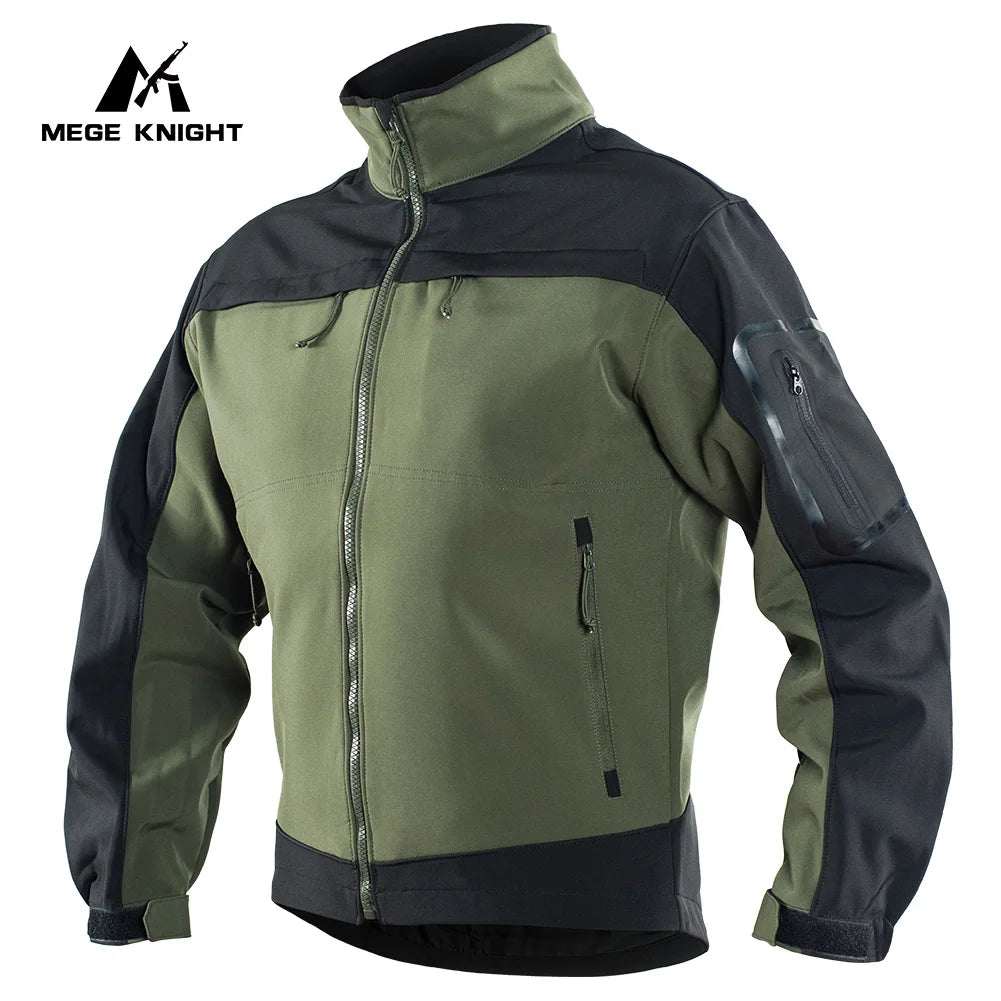 Giacca Tattica In Pile Mimetico Militare Da Uomo Softshell Impermeabile Per Safari Dell Esercito Invernale