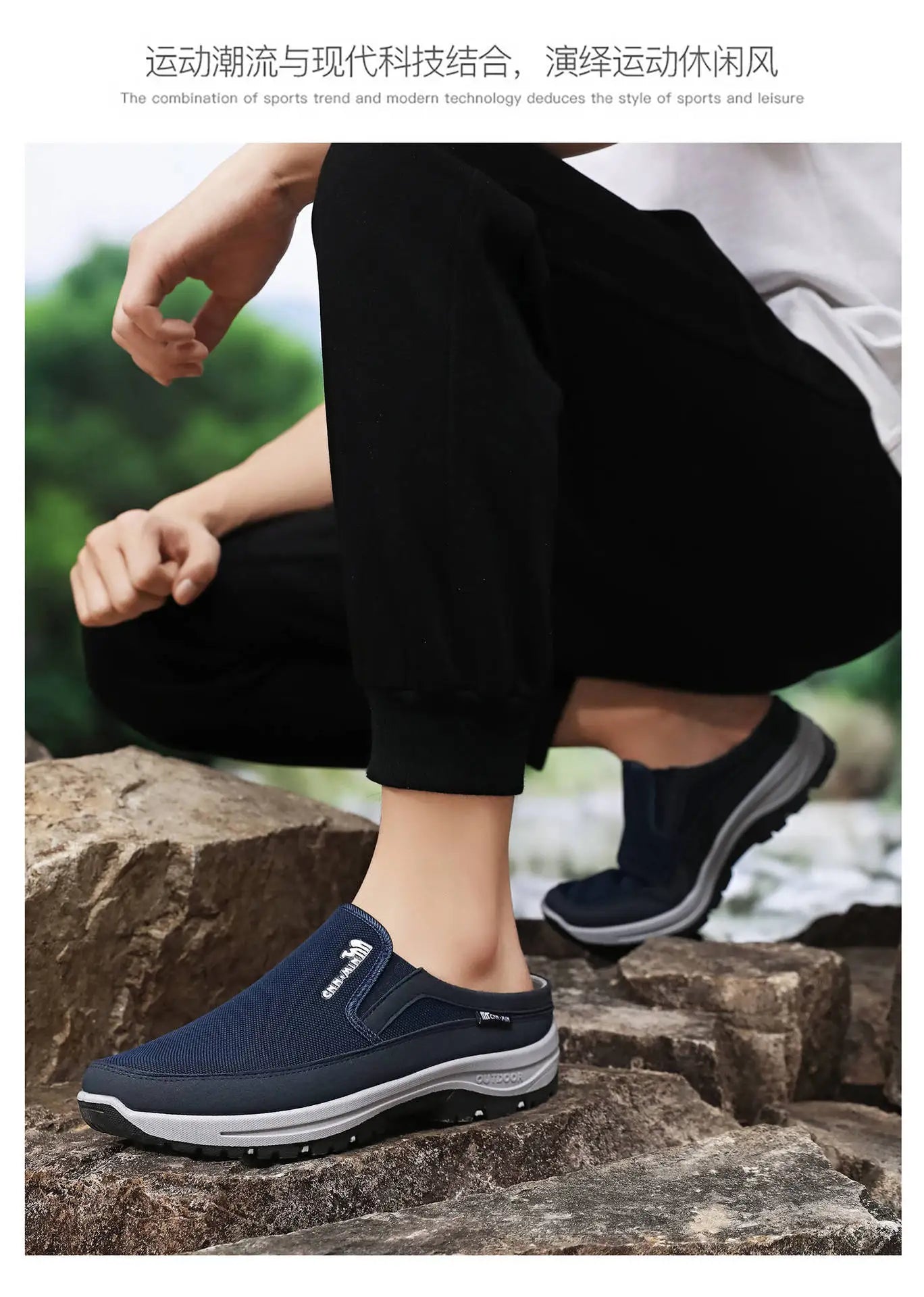 Scarpe Da Uomo Primavera 2026 Nuove Versatili Casual Mezzo Calzino Comode Traspiranti Anti Odore Taglie 39 47