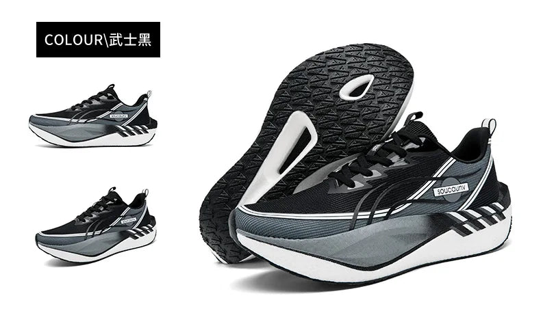 Scarpe Da Corsa Carbon Board Marathon Uomo Donna Traspiranti Leggere Antiscivolo Scarpe Da Ginnastica Atletiche