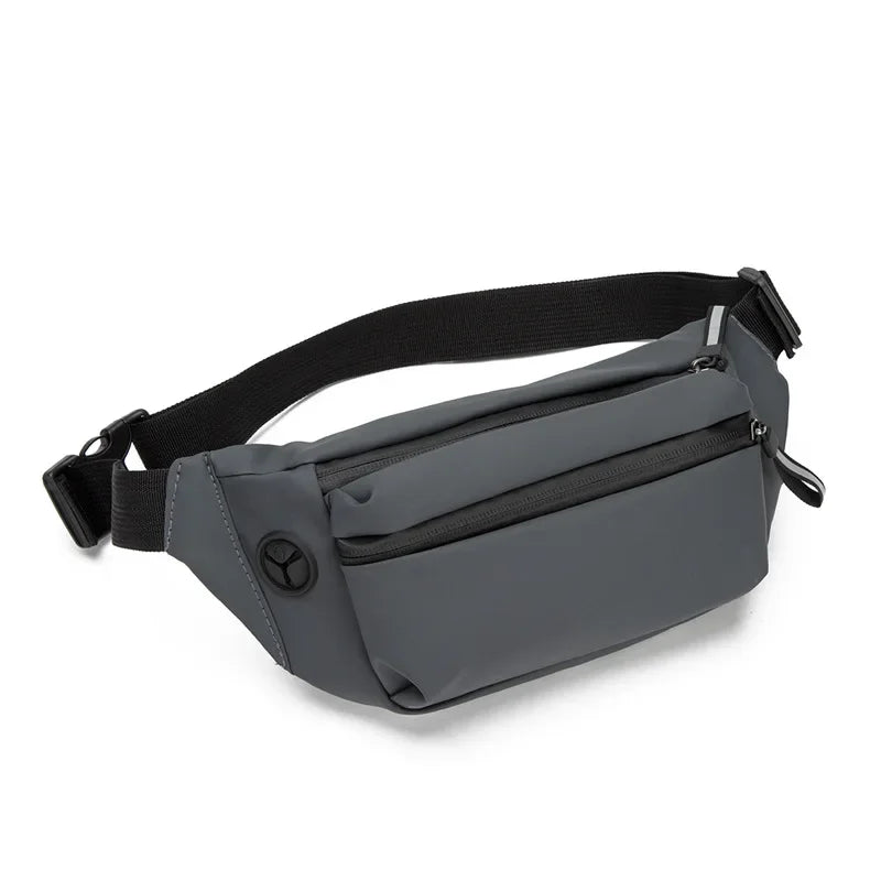 Borsa Da Cintura Impermeabile Uomo Marsupio Sportivo Con Cintura E Tracolla Per Viaggio E Attività All Aperto