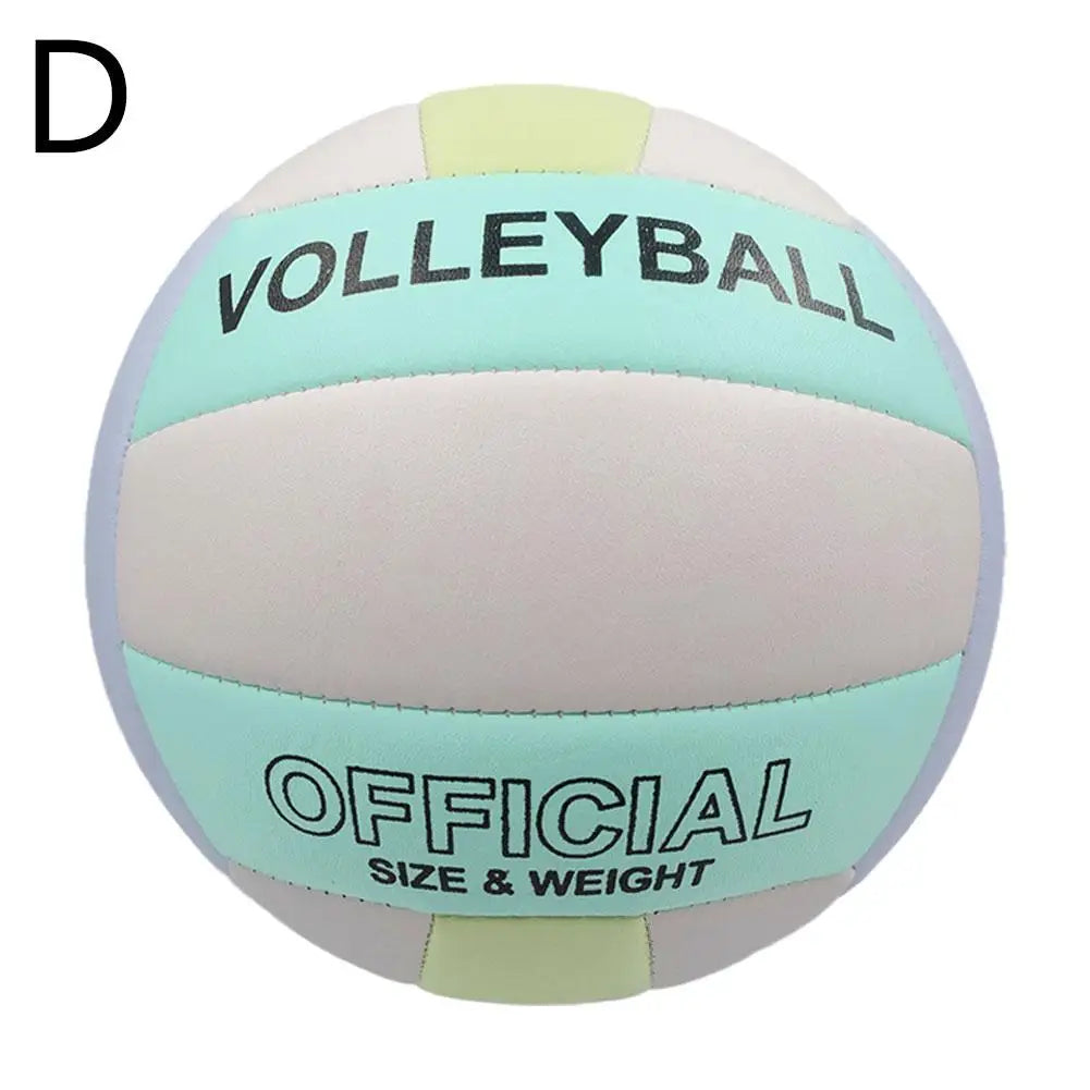 Nuovo Pallone Da Pallavolo Ufficiale Misura 5 Per Allenamento Indoor Outdoor Beach Volley Principianti Spedito Sgonfio