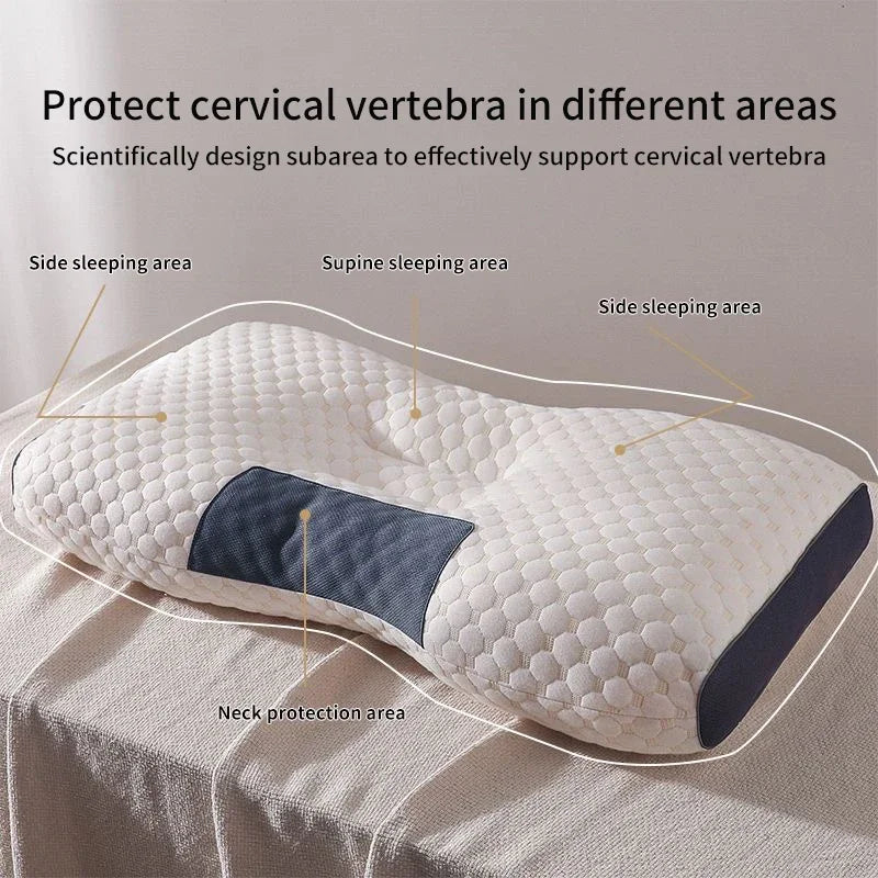 Cuscino Cervicale Ortopedico In Fibra Di Soia Massaggiante Per Casa E Spa Allevia Dolore Al Collo E Migliora Il Comfort