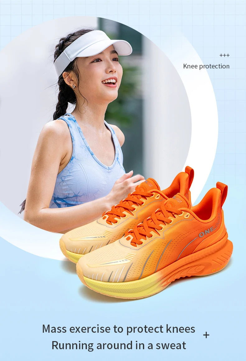 Onemix Scarpe Da Corsa Ammortizzate Da Donna Autunno Inverno Antiscivolo Con Lacci Per Corsa Intensa Danza