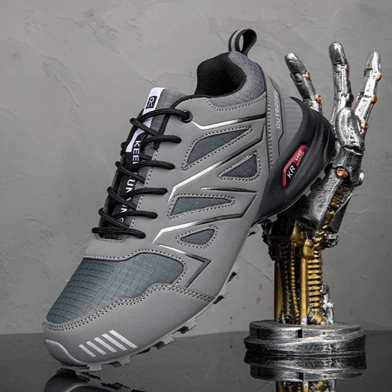Scarpe Da Trekking Da Uomo Impermeabili Per Esterno Scarpe Sportive Comode In Pelle Tattiche Da Escursionismo Grandi Misure