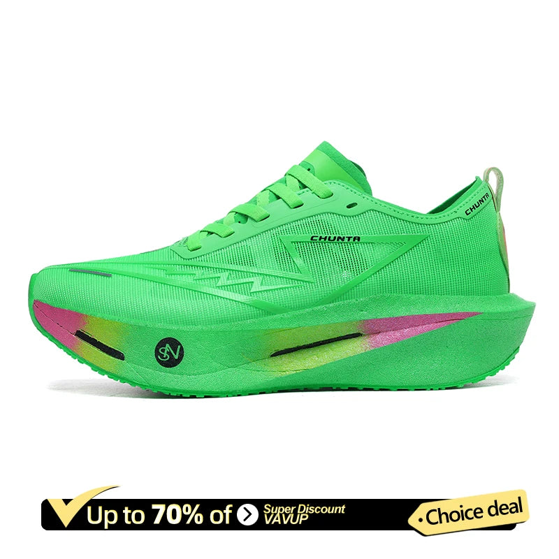 Scarpe Da Corsa Marathon Con Piastra In Carbonio Uomo E Donna Sneakers Sportive Traspiranti Leggere Comode
