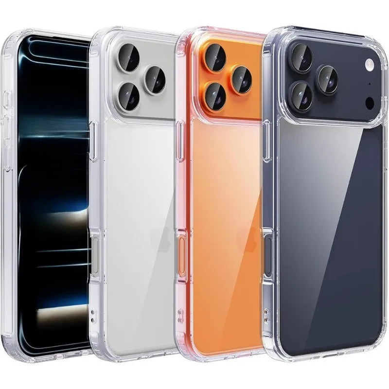 Custodia Protettiva Antiurto Antigraffio Angoli Rinforzati Per IPhone 17 Pro Max E Air 17 16 15 14 13 12 11 Pro Max