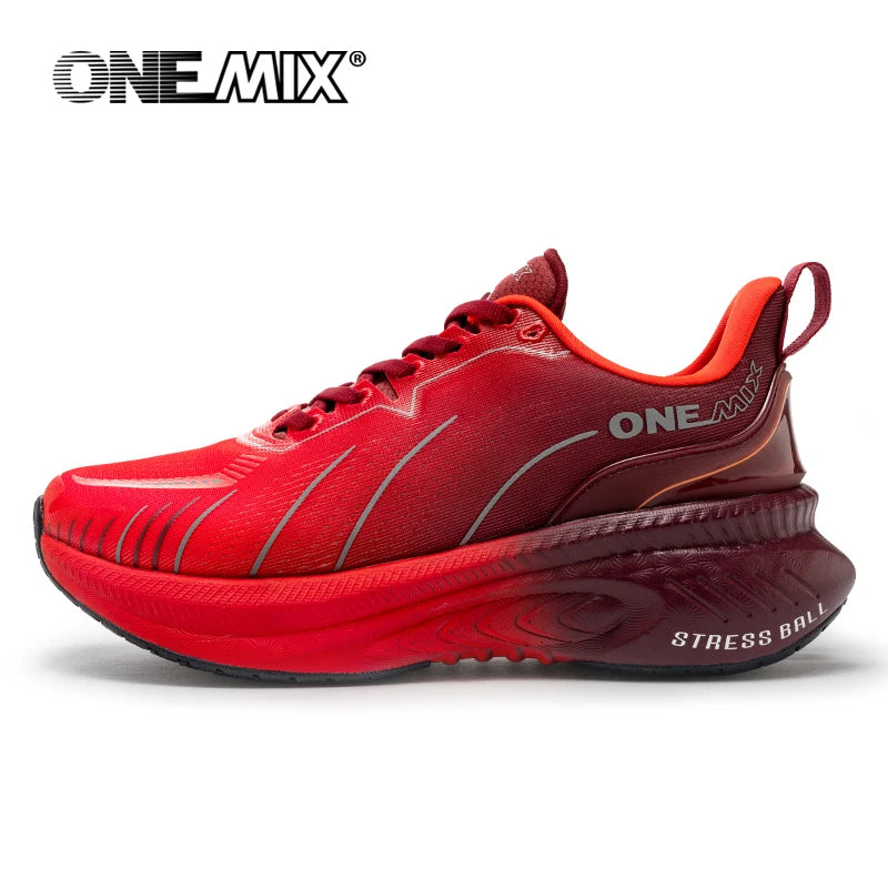 Onemix Nuove Scarpe Da Corsa Ammortizzanti Uomo Runner Antiscivolo Per Esterno Scarpe Da Ginnastica Sportive