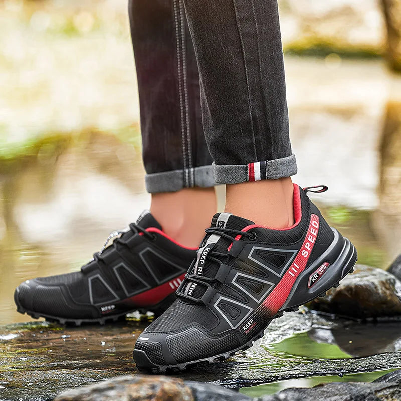 Scarpe Da Uomo Da Ciclismo Fuoristrada Antiscivolo Traspiranti Per Escursionismo Esterno