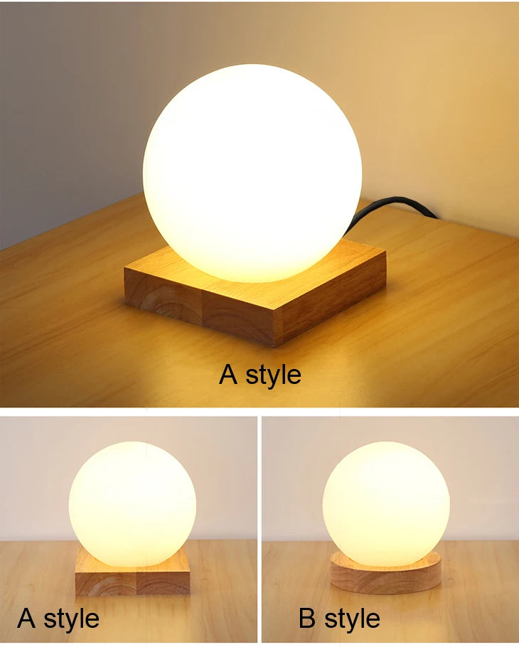 Adelier Lampada Da Tavolo Moderna Ferro Corpo Bianco Base In Legno Giallo Telaio Per Camera Da Letto Soggiorno Lettura