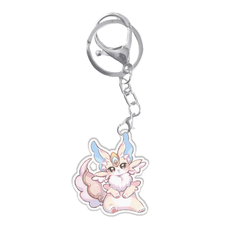 Portachiavi YuGiOh Mago Nero Ragazza Acrilico Ciondolo Zaino Decorazione Giocattolo Anime Regalo