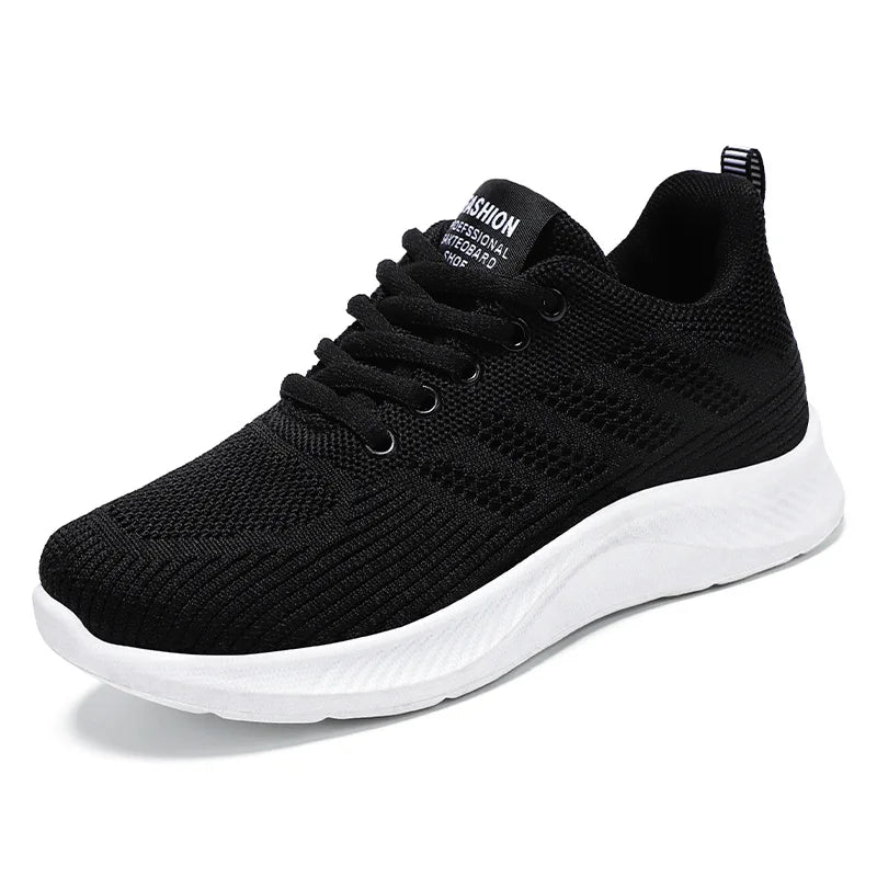 Scarpe da Ginnastica da Donna Traspiranti in Rete Monofacciale con Suola Morbida Ideali per Running e Allenamento