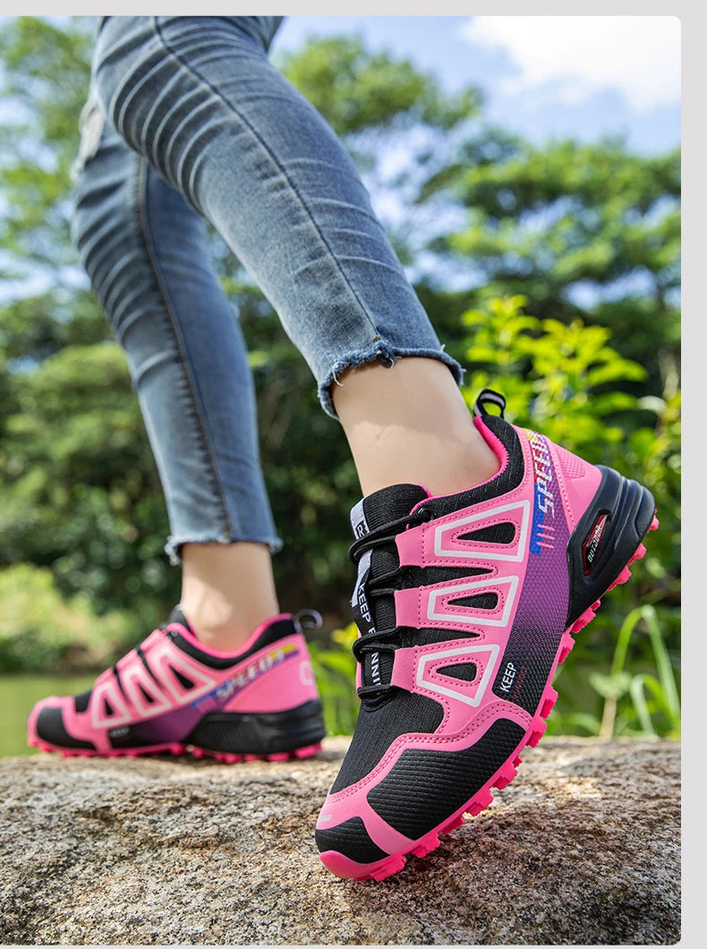 Scarpe Da Trekking Impermeabili Da Donna Traspiranti Scarpe Sportive Da Esterno Per Viaggio Passeggiata Ciclismo Corsa