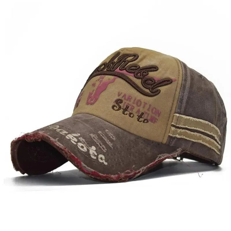 Berretto Da Baseball In Cotone Con Rete Snapback Protezione Solare Unisex Hip Hop Casual Outdoor