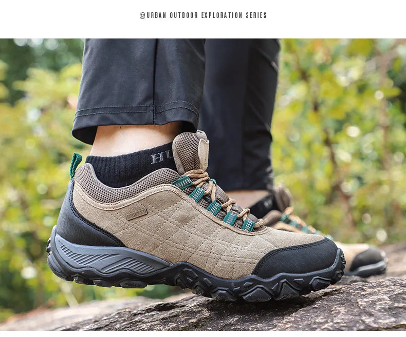 Scarpe Da Trekking Invernali Di Lusso Per Uomo In Pelle Per Arrampicata E Lavoro All Aperto