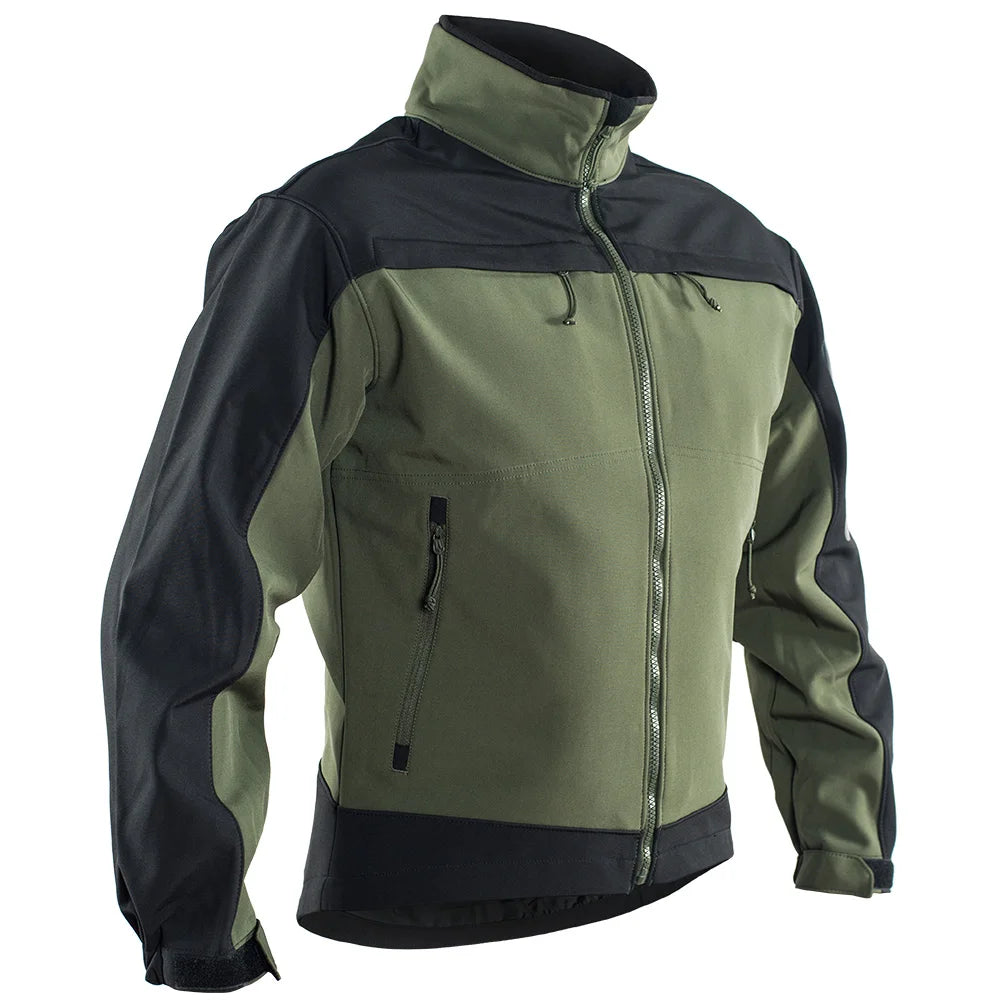 Giacca Tattica In Pile Mimetico Militare Da Uomo Softshell Impermeabile Per Safari Dell Esercito Invernale
