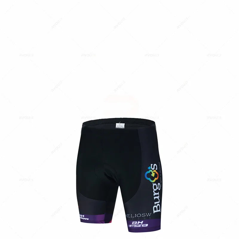 Nuovo BH Burgs Team 2024 Maglia Da Ciclismo Uomo E Pantaloncini Da Bici Set MTB Estivo Asciugatura Rapida