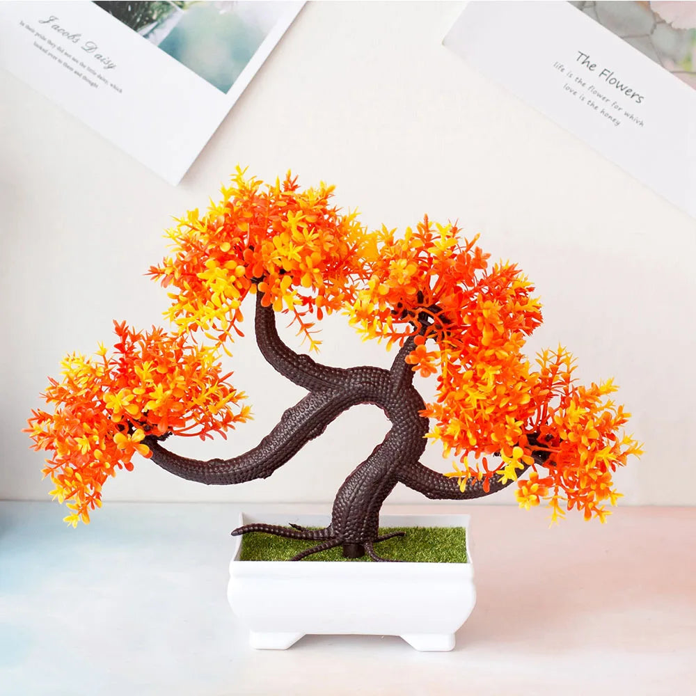Piante Artificiali Bonsai In Vaso Piccolo Decorazione Da Giardino Zen Per Interni Tavolo Albero Finto Ornamentale