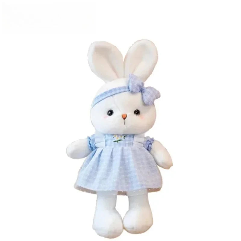 Peluche Coniglio Carino 30 Cm Morbido Cuscino Bambola Neonati Regalo Compleanno Per Bambini Giocattolo Per Sonno