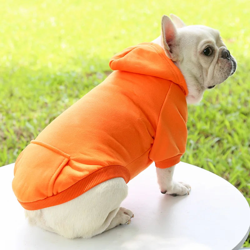 Felpa Invernale con Cappuccio per Cani e Gatti Taglia Piccola e Media Abbigliamento Animali Domestici Giacca Costume