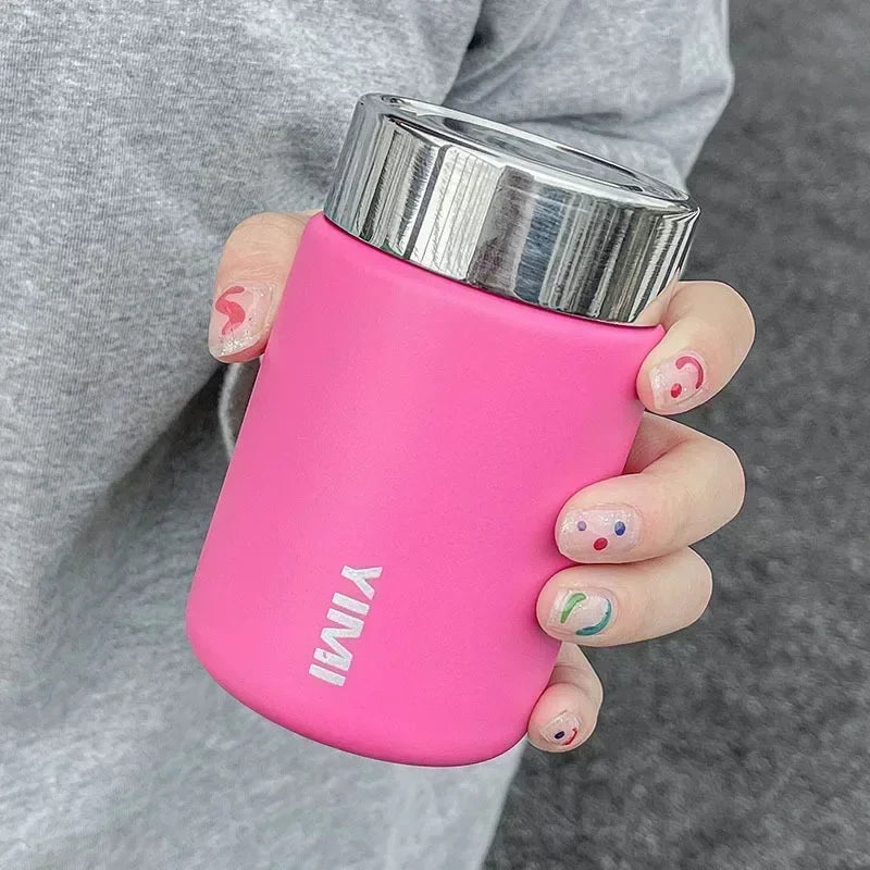 Bottiglia Termica Mini 230 Ml Acciaio Inox 316 Con Isolamento A Vuoto Portatile Per Viaggiare Caffè E Tè Caldi O Freddi