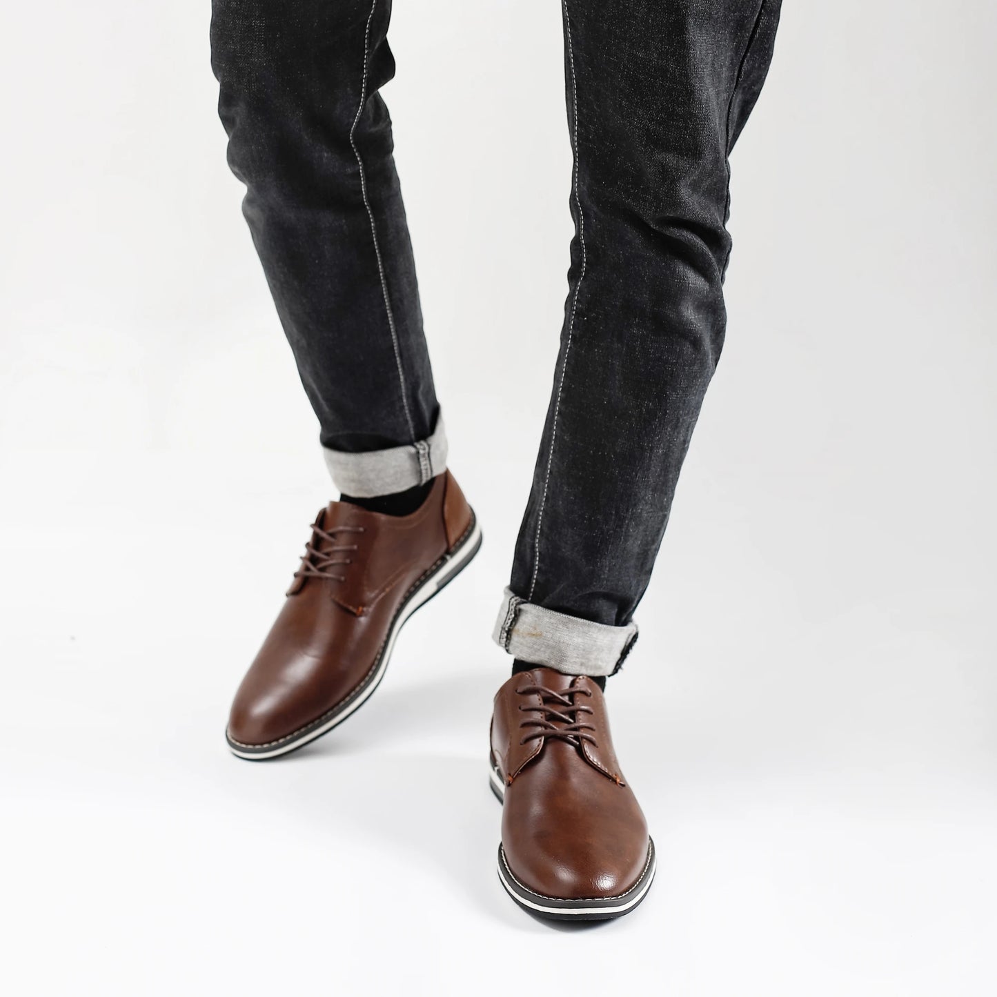 Mocassino In Pelle Da Uomo Moda Comoda Scarpe Casual Da Uomo Di Marca 2024 Eleganti E Confortevoli