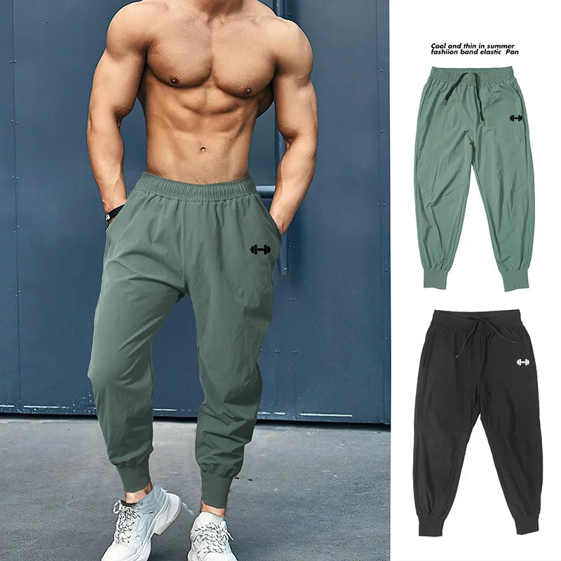 Pantaloni Sportivi Da Uomo Traspiranti Per Fitness E Jogging Nero Grigio Verde Blu Casual Da Ginnastica