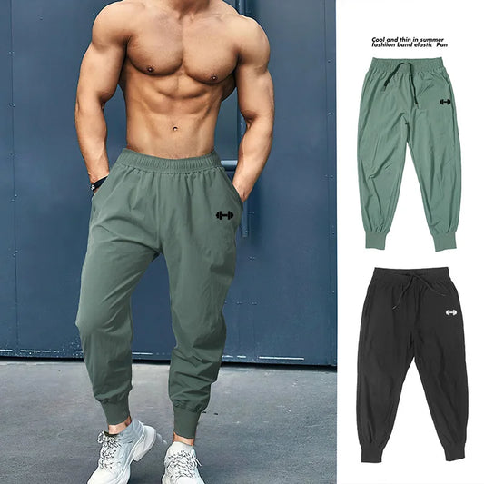 Pantaloni Sportivi Da Uomo Traspiranti Per Fitness E Jogging Nero Grigio Verde Blu Casual Da Ginnastica