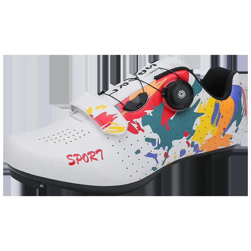 Scarpe Da Ciclismo MTB Da Uomo Traspiranti Antiscivolo Con Tacchetti Sportivi Professionali