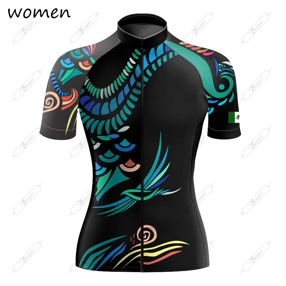 Maglia Da Ciclismo Donna Estate Premium Traspirante Team Racing Abbigliamento Da Ciclismo Maglia Da Bici Corta