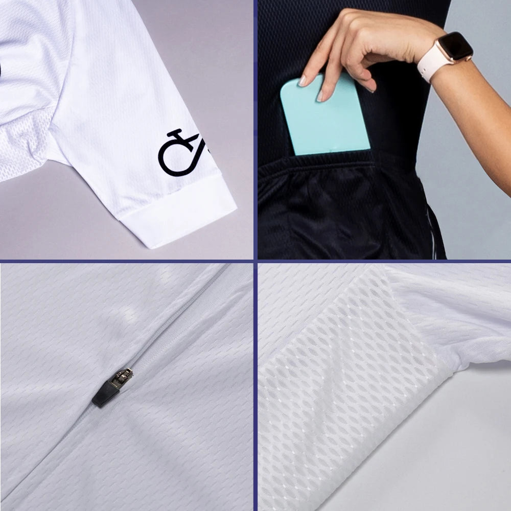 Maglia Da Ciclismo Donna Estate Premium Traspirante Team Racing Abbigliamento Da Ciclismo Maglia Da Bici Corta