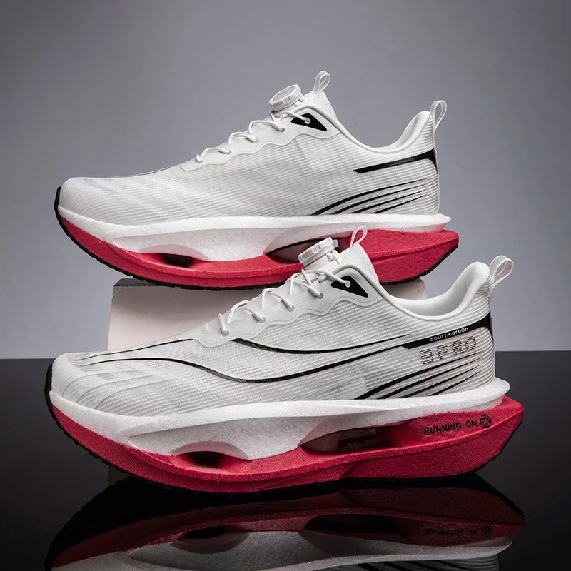 Nuove Scarpe Da Corsa Con Piastra In Carbonio Per Maratona Traspiranti E Leggere Per Uomo E Donna Comode E Antiscivolo