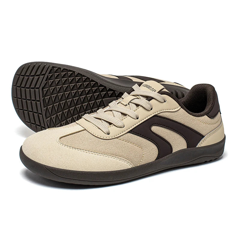 Hobibear Scarpe Da Ginnastica A Punta Larga Barefoot Unisex Zero Drop Minimalista Da Passeggio Con Lacci Antiscivolo