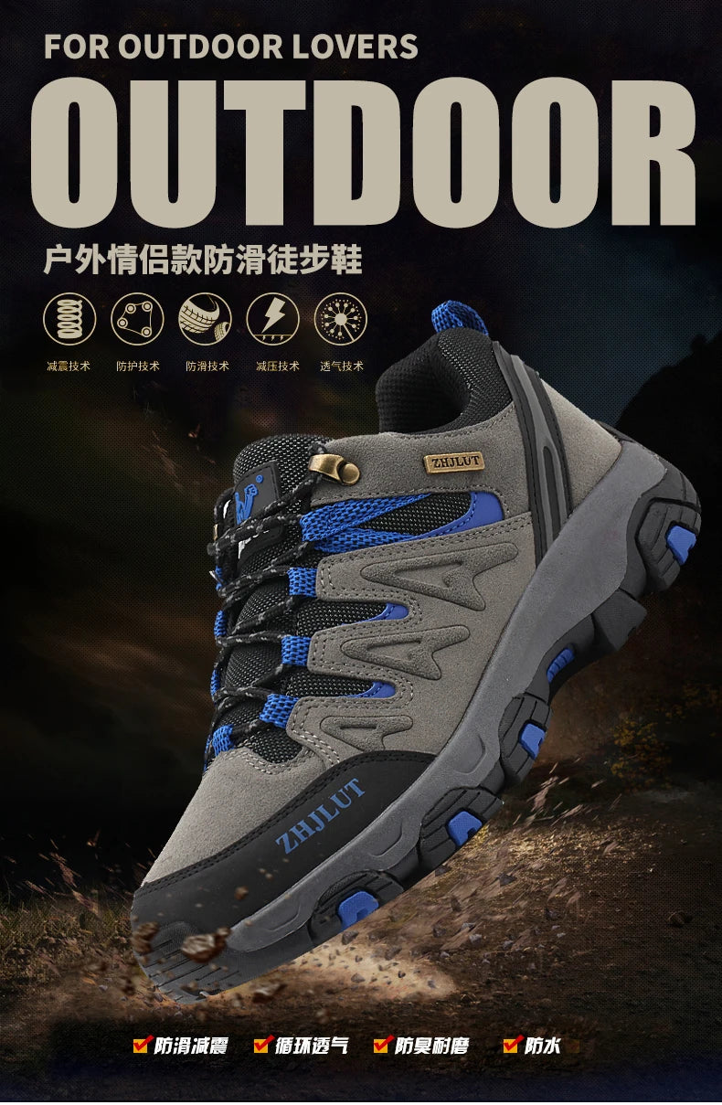 Stivali Da Trekking Da Montagna Per Uomo E Donna Scarpe Passeggio Resistenti All Usura Scarpe Da Arrampicata Estiva