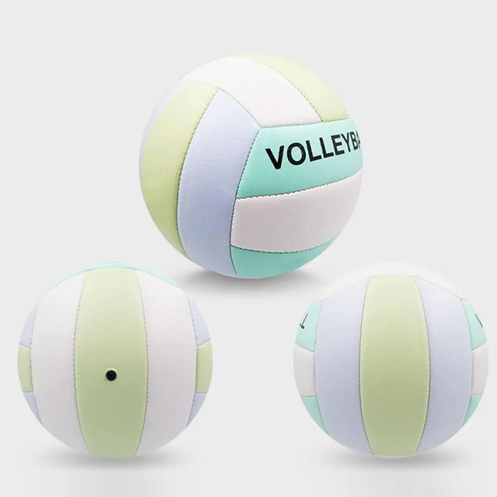 Nuovo Pallone Da Pallavolo Ufficiale Misura 5 Per Allenamento Indoor Outdoor Beach Volley Principianti Spedito Sgonfio