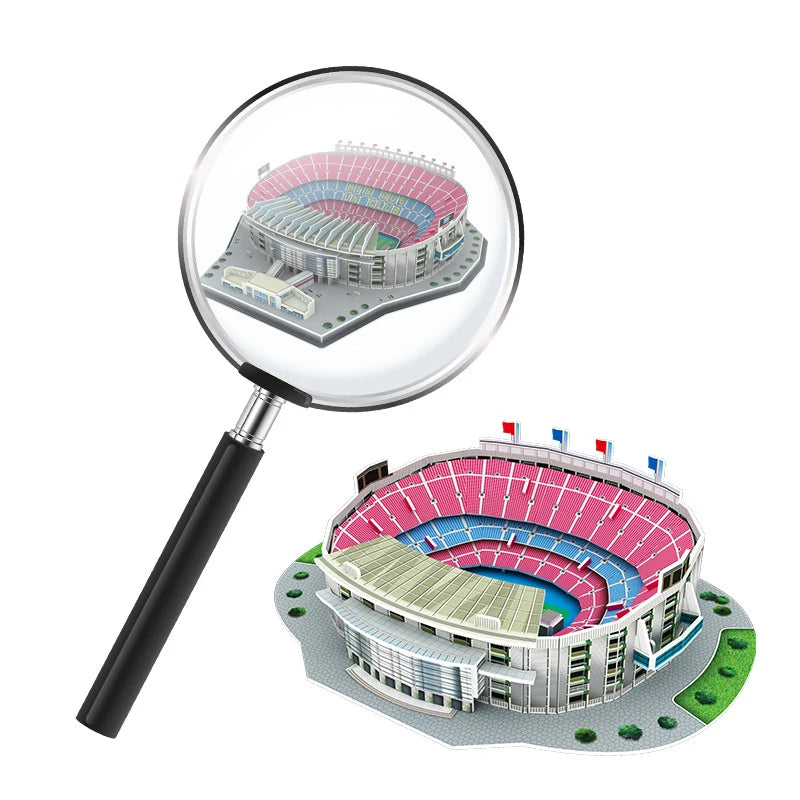 Campo Da Calcio In Miniatura 3D Puzzle Fai Da Te Dei Stadi Famosi Per Fan E Regalo Di Compleanno