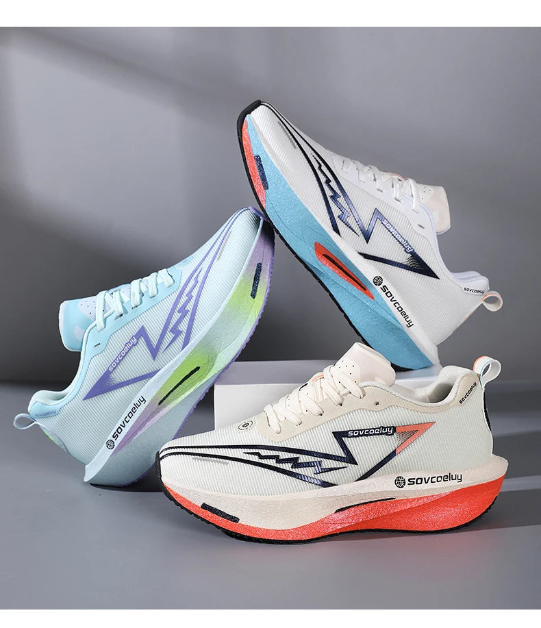 Scarpe Da Corsa 2026 Con Piastra In Carbonio Per Maratona, Sneakers Traspiranti E Leggere Uomo Donna, Antiscivolo
