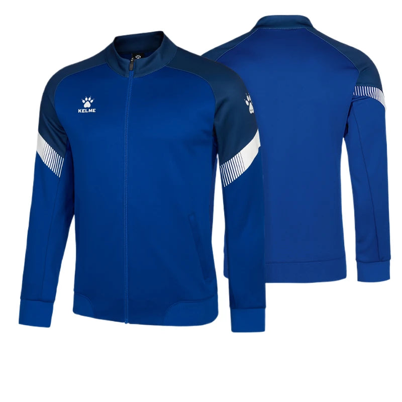 Kelme Giacca Allenamento Uomo Lavorata A Maglia Giocatore China League One Traspirante Con Cerniera Top Da Corsa