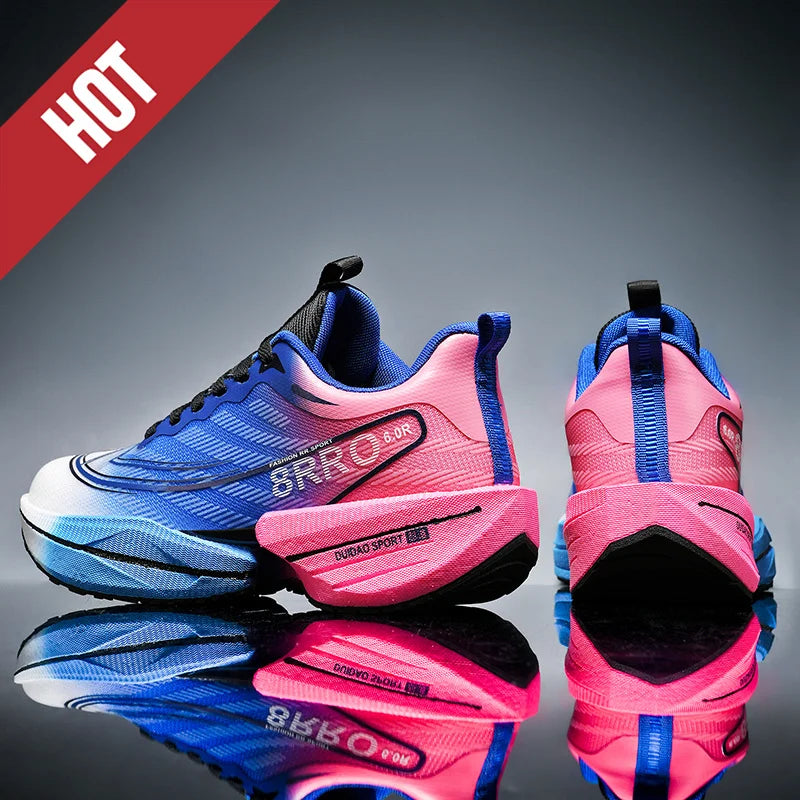Scarpe da Corsa Sportive Unisex per Maratona Traspiranti Leggere Comode Sneakers Atletiche con Ammortizzazione ad Aria