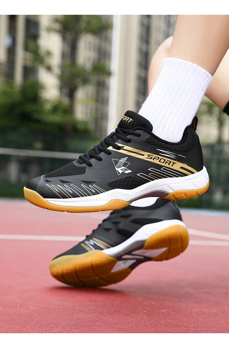 Scarpe Multisport Da Uomo Per Badminton Golf Allenamento Esterno Pallavolo E Ping Pong Antiscivolo Alta Qualità