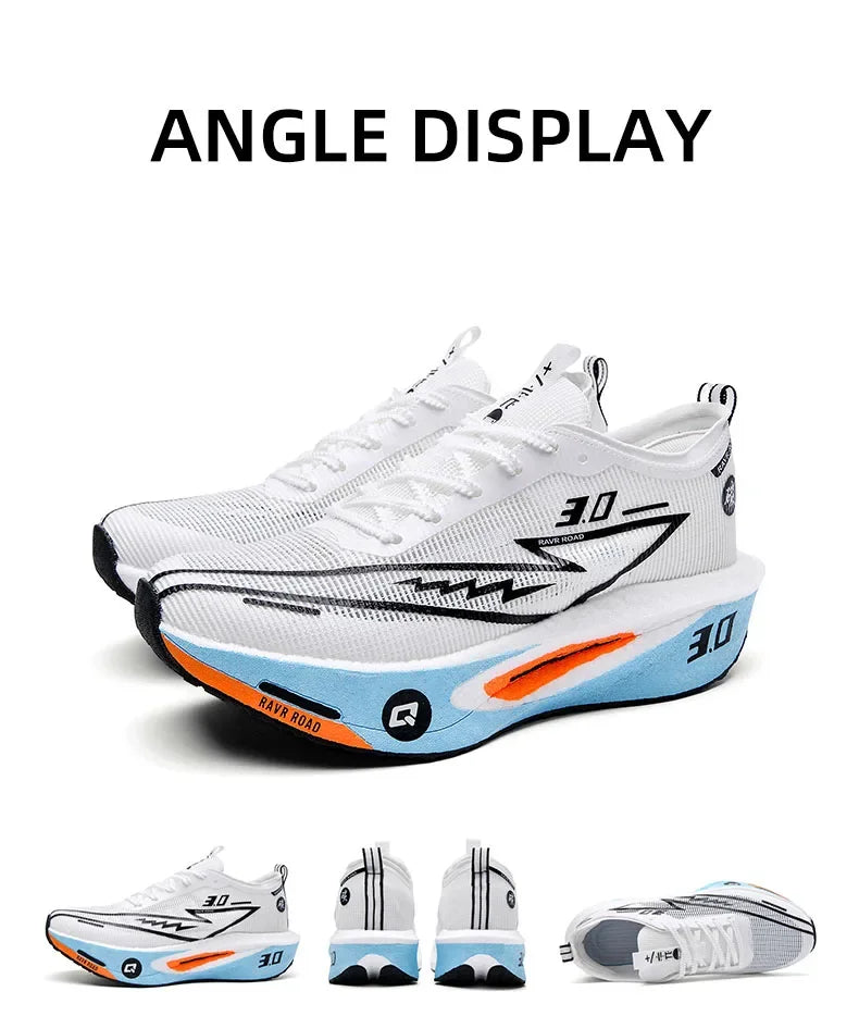 Scarpe Da Ginnastica In Carbonio Con Bordo Antiscivolo Ammortizzate Per Corsa Tennis Casual Per Uomo E Donne