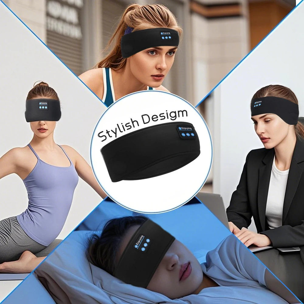 Cuffie Wireless Bluetooth Sportive Con Maschera Per Occhi E Fascia Per La Testa Senza Fili Auricolari Air Pro